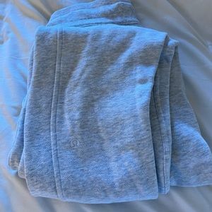 Light gray scuba 28 inch Lululemon joggers